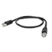 iggual IGG310069 0.5m Cat6 F/UTP (FTP) Black networking cable