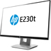 HP EliteDisplay E230t computer monitor 58.4 cm (23″) 1920 x 1080 pixels Full HD LED Touchscreen Table Black, Silver thumbnail 4
