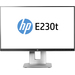 HP EliteDisplay E230t computer monitor 58.4 cm (23″) 1920 x 1080 pixels Full HD LED Touchscreen Table Black, Silver thumbnail 1
