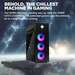 OMEN by HP 45L GT22-3090 Intel Core Ultra 9 285K 64 GB DDR5-SDRAM 2 TB SSD NVIDIA GeForce RTX 5090 Windows 11 Pro Desktop PC Black thumbnail 2