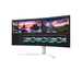 LG 38WN95CP-W computer monitor 96.5 cm (38″) 3840 x 1600 pixels Quad HD+ QLED White thumbnail 1