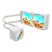 GIGABYTE GAMING 240 ICE Liquid CPU Cooler- 2x120mm ARGB Fans, slide-in interlocking mechanism, DAISY-CHAIN, Intel LGA 1851 and AMD AM5 Compatible thumbnail 2