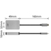 ACT USB-C kaartlezer voor SD en microSD