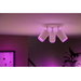 Philips Hue Fugato Opbouwspot White and Color - Wit - 3-spots
