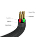 Verbatim 31863 cable USB USB 2.0 1.2 m USB C Negro