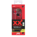 JVC HA-FR202-R-E headphones/headset Wired In-ear Calls/Music Black, Red thumbnail 1