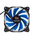 itek Cosmo Flow Computer case Fan 12 cm Black, Blue thumbnail 5