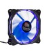 itek Cosmo Flow Computer case Fan 12 cm Black, Blue thumbnail 4