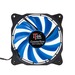 itek Cosmo Flow Computer case Fan 12 cm Black, Blue thumbnail 2