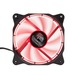 itek Cosmo Flow Computer case Fan 12 cm Black, Red thumbnail 3