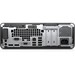 HP ProDesk 600 G3 Refurbished Intel® Core™ i5 8 GB DDR4-SDRAM 256 GB SSD Windows 10 Pro SFF PC Black thumbnail 4