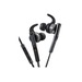 Kenwood KHS-R800-B headphones/headset Wired In-ear Black, Grey thumbnail 1