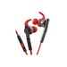 Kenwood KHS-R800-R headphones/headset Wired In-ear Grey, Red thumbnail 1