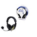 LogiLink Stereo Headset Wired Black thumbnail 1