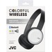 JVC HA-S190BT Headset Wireless Head-band Bluetooth Black, White thumbnail 2
