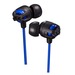 JVC Xtreme Xplosives HA-FX103M Earset HAFX103MA Headset Wired In-ear Black, Blue thumbnail 1