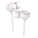 JVC Xtreme Xplosives HA-FX103M Earset HAFX103MW Headset Wired In-ear Black, White thumbnail 1