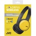 JVC HA-S190BT Headset Wireless Head-band Bluetooth Black, Yellow thumbnail 2