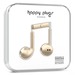 Happy Plugs Earbud Plus Headset Wired In-ear Calls/Music Champagne thumbnail 1