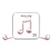 Happy Plugs Earbud Plus Headset Wired In-ear Calls/Music Pink gold thumbnail 4