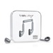 Happy Plugs Earbud Headset Wired In-ear Calls/Music Grey thumbnail 3
