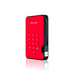 iStorage diskAshur² HDD 3TB Red | Secure Portable Hard Drive |AES-XTS 256-bit Hardware Encryption | PIN protected | OS & Platform Independent | TAA Compliant |Brute force hack defence | Dust/Water Resistant thumbnail 3