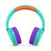 JBL JR300BT Headphones Wireless Head-band Music Bluetooth Teal thumbnail 2