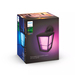 Philips Hue Econic muurlamp White and Color Zwart hangend