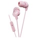 JVC HA-FR15-LP-E Colourful inner ear headphones with remote & mic thumbnail 1