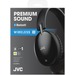 JVC HA-S70BT-E Headset Wired & Wireless Head-band Calls/Music Micro-USB Bluetooth Black thumbnail 3