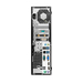 HP EliteDesk 705 G3 AMD Ryzen™ 3 PRO 1200 4 GB DDR4-SDRAM 500 GB HDD AMD Radeon R7 430 Windows 10 Pro SFF PC Black thumbnail 7