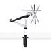 StarTech.com Soporte de Escritorio para Monitor VESA 75x75/100x100 de 27 Pulgadas 16:9 / 30 Pulgadas 21:9 Ultrawide - Grommet o Abrazadera en C - Ajuste sin Herramientas - Brazo Asistido por Resorte