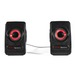 Mars Gaming MRS0 loudspeaker Black, Red Wired 10 W thumbnail 1