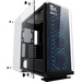 itek COSMIC 23 Midi Tower Black thumbnail 3