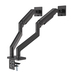 Manhattan 462587 soporte para pantalla plana 114.3 cm (45") Escritorio Negro