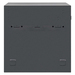 Manhattan Laadkast voor 10 laptops (tot 16"), laden via interne AC-adapters (EU) (installatie van voedingskabels van apparaten vereist), geschikt voor ALLE laptops, iPad, MacBook en Chromebook, vakken 380×30×280 mm, laadtrolley, afsluitbaar