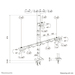 Neomounts NERO DS60-600BL2-1 Monitorarm Zwart