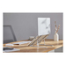 Manhattan Soporte ergonómico, plegable en seis posiciones, para laptops y otros dispositivos de hasta 15.6" y 5 kg, ligero, aluminio de alta calidad con revestimiento UV, ventilado, plata