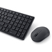 DELL KM555 teclado Ratón incluido Universal RF inalámbrico + bluetooth Español Negro
