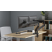 Manhattan 462587 soporte para pantalla plana 114.3 cm (45") Escritorio Negro