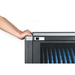 Manhattan Laadtrolley voor 30 laptops (tot 16"), laden via interne AC-adapters (EU) (installatie van voedingskabels van apparaten vereist), geschikt voor ALLE laptops, iPad, MacBook en Chromebook, vakken 380×30×280 mm, landkast, afsluitbaar