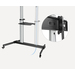Manhattan 462563 soporte para TV 2.54 m (100") Negro, Plata