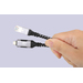 Manhattan 394826 cambiadores de género de cables RJ-45 USB-C Negro, Plata