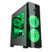 itek ORIGIN Midi Tower Black, Green thumbnail 1
