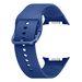 Samsung Galaxy Watch 8 Series Siliconen Sport Bandje Blauw M/L