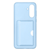 Samsung Galaxy A56 Card Slot Back Cover Blauw
