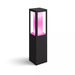 Philips Hue Impress sokkellamp White and Color zwart laag uitbreiding