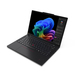 Lenovo ThinkPad T14s Gen 6 (Snapdragon) Copilot+ PC Qualcomm Snapdragon X1E-78-100 Computadora portátil 35.6 cm (14") Pantalla táctil WUXGA 32 GB LPDDR5x-SDRAM 512 GB SSD Wi-Fi 7 (802.11be) Windows 11 Pro Español Negro