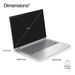 HP EliteBook 6 G2a 14 inch Notebook AI PC AMD Ryzen™ 5 230 Laptop 35.6 cm (14″) WUXGA 16 GB LPDDR5x-SDRAM 512 GB SSD Wi-Fi 6E (802.11ax) Windows 11 Pro Silver thumbnail 5