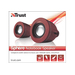 Trust Sphere Notebook Speaker Red Wired thumbnail 4
